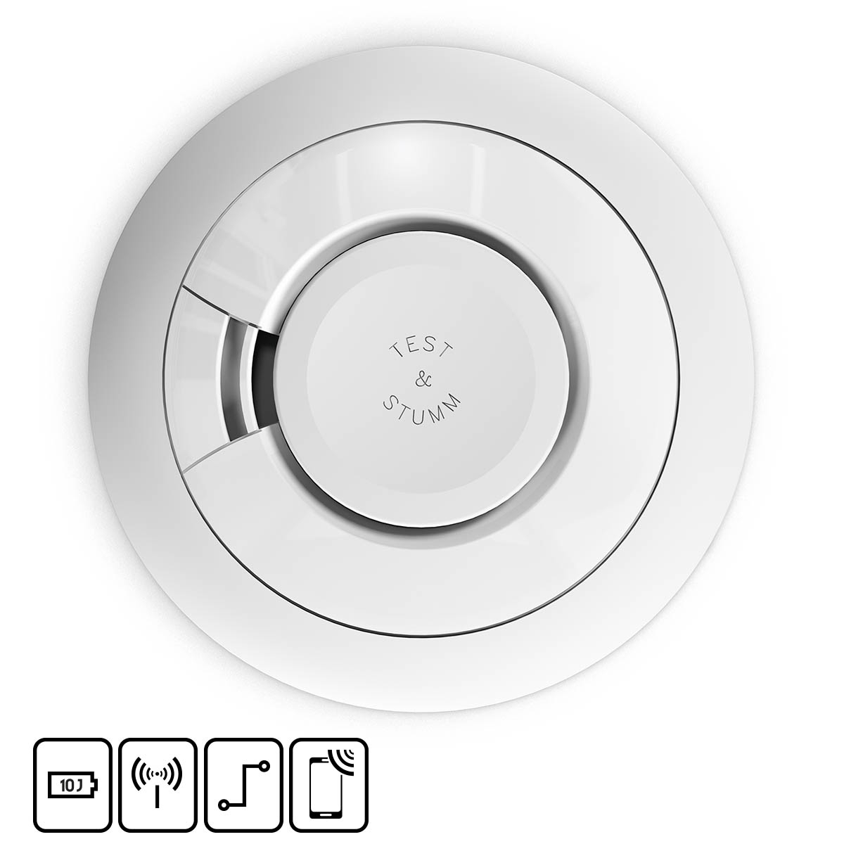 Ei Electronic Ei650iC-3XD 10-Jahres-Rauchwarnmelder optional funk- oder drahtvernetzbar