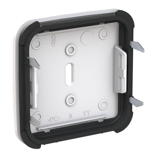 Busch-Jaeger 6479-214 Zentralscheibe für USB Ladestation 1-fach mit USB-C-Anschluss, Reflex SI, alpinweiß glänzend