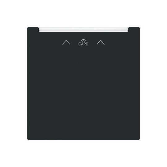 Busch-Jaeger 1792 RFID-45M Zentralscheibe Cardschalter RFID, schwarz matt