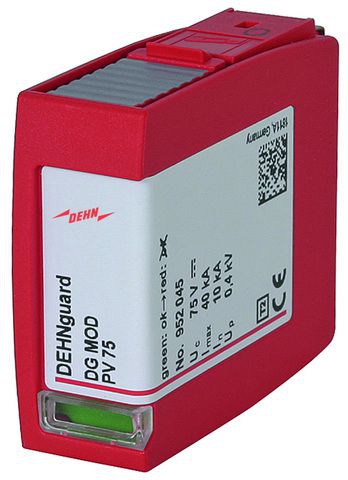 Dehn 952045 Überspannungsableiter Typ 2 Varistor- Schutzmodul für DEHNguard M und S