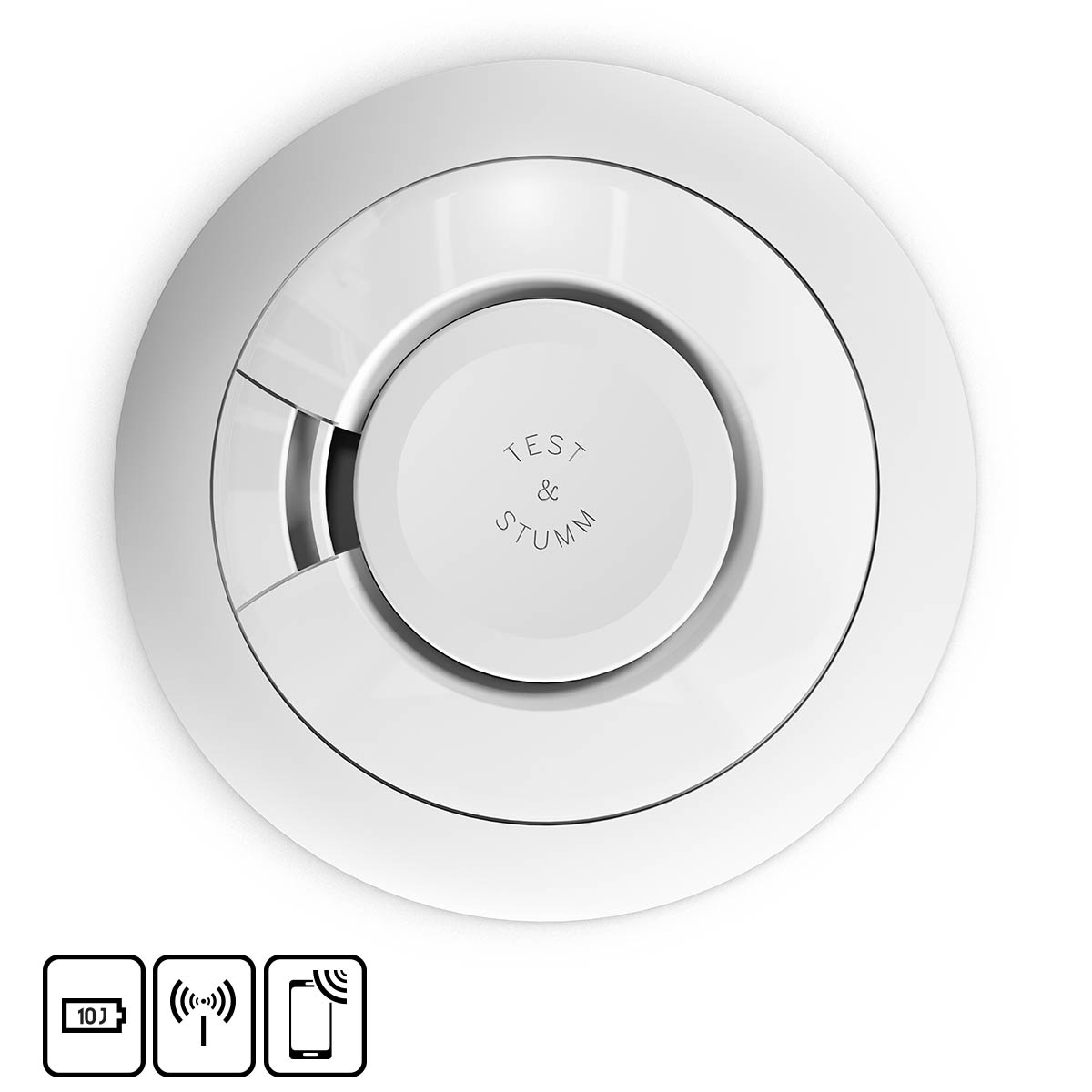 Ei Electronic Ei650iW-3XD 10-Jahres-Rauchwarnmelder optional funkvernetzbar