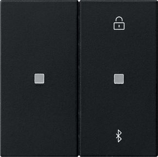 Gira 5381005 S3000 Jalousie- und Schaltuhr BT, System 55, schwarz matt