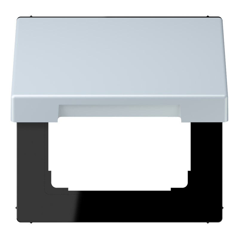 Jung LC990BFKL209 Klappdeckel mit Rückstellfeder, Les Couleurs® 32023, outremer pâle