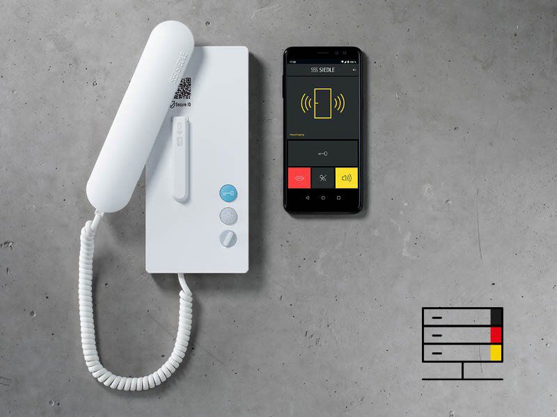 Siedle IQ HTS Haustelefon 1+n mit WLAN-Schnittstelle