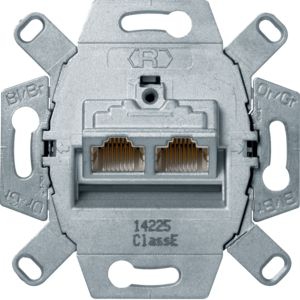 Berker 455501 UAE-Steckdose, 8/8-polig, geschirmt, ClassEA