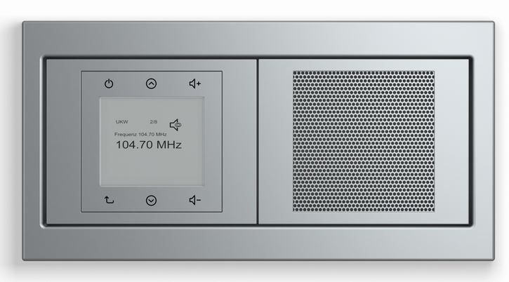 Berker 13637003 Rahmen 2-fach waagerecht, K.5, Alu, Aluminium eloxiert