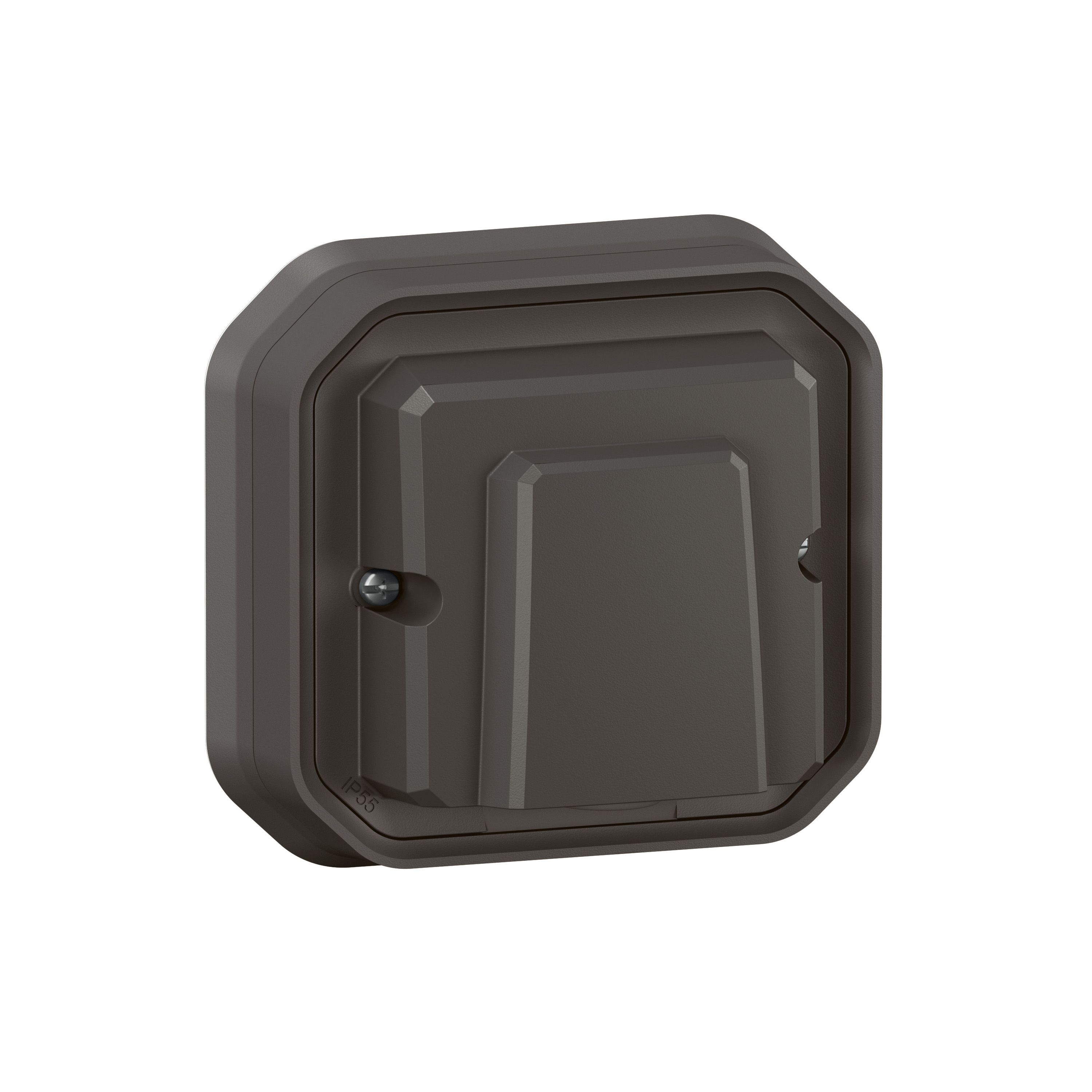 Legrand 069878L Plexo New Feuchtraum-Unterputz Kabelauslass mit Zugentlastung, IP 55, anthrazit