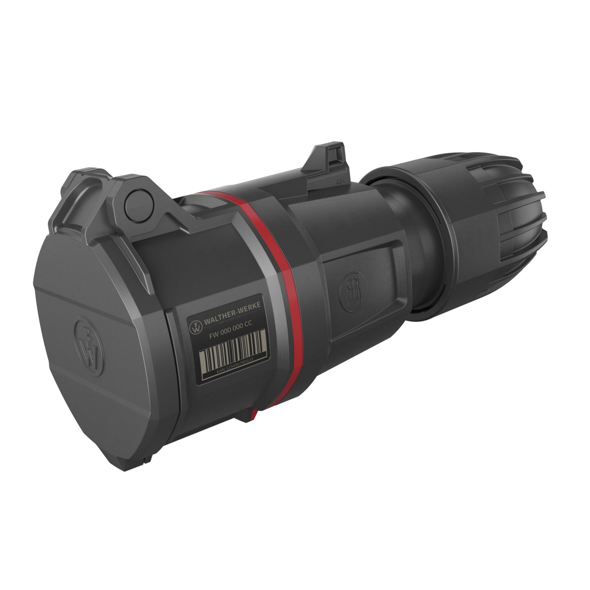 Walther FW331506SK CEE NEO Kupplung Classic, 400V, 32A, 5P, 6h, IP54, mit Schraubtechnik
