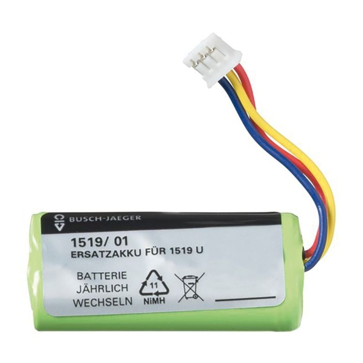 Busch-Jaeger 1519/01 Ersatzakku für Netzteil mit Akkupuffer, Infoline