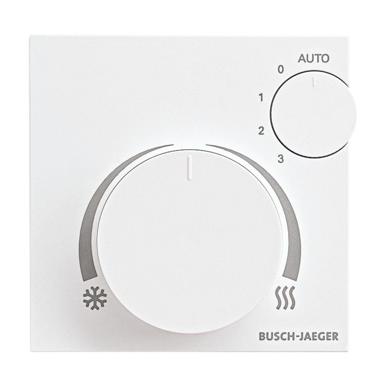 Busch-Jaeger SAF/A1.0.11-24 Busch-Tenton Raumtemperaturregler, studioweiß matt, Busch-Tenton