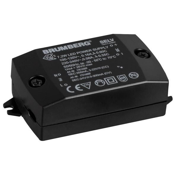 Brumberg 17662010 LED-Konverter 350 mA, 1-7,2 W, schaltbar, ohne Konfektionierung