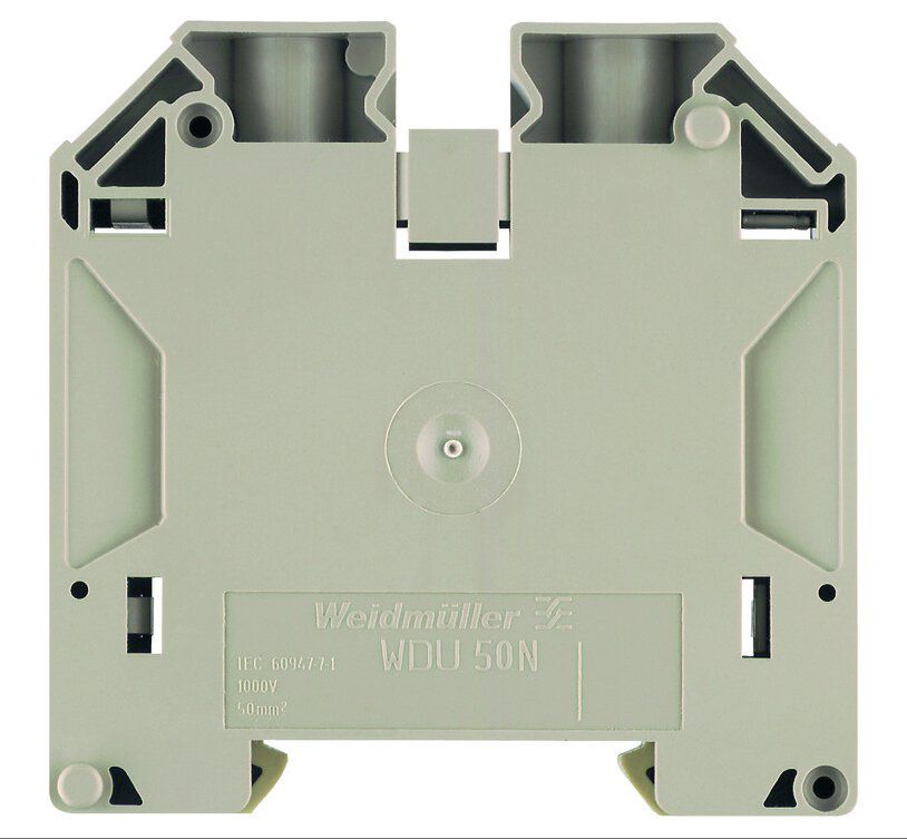 Weidmüller WDU50N Durchgangs-Reihenklemme 50mm², W-Reihe Kompakt