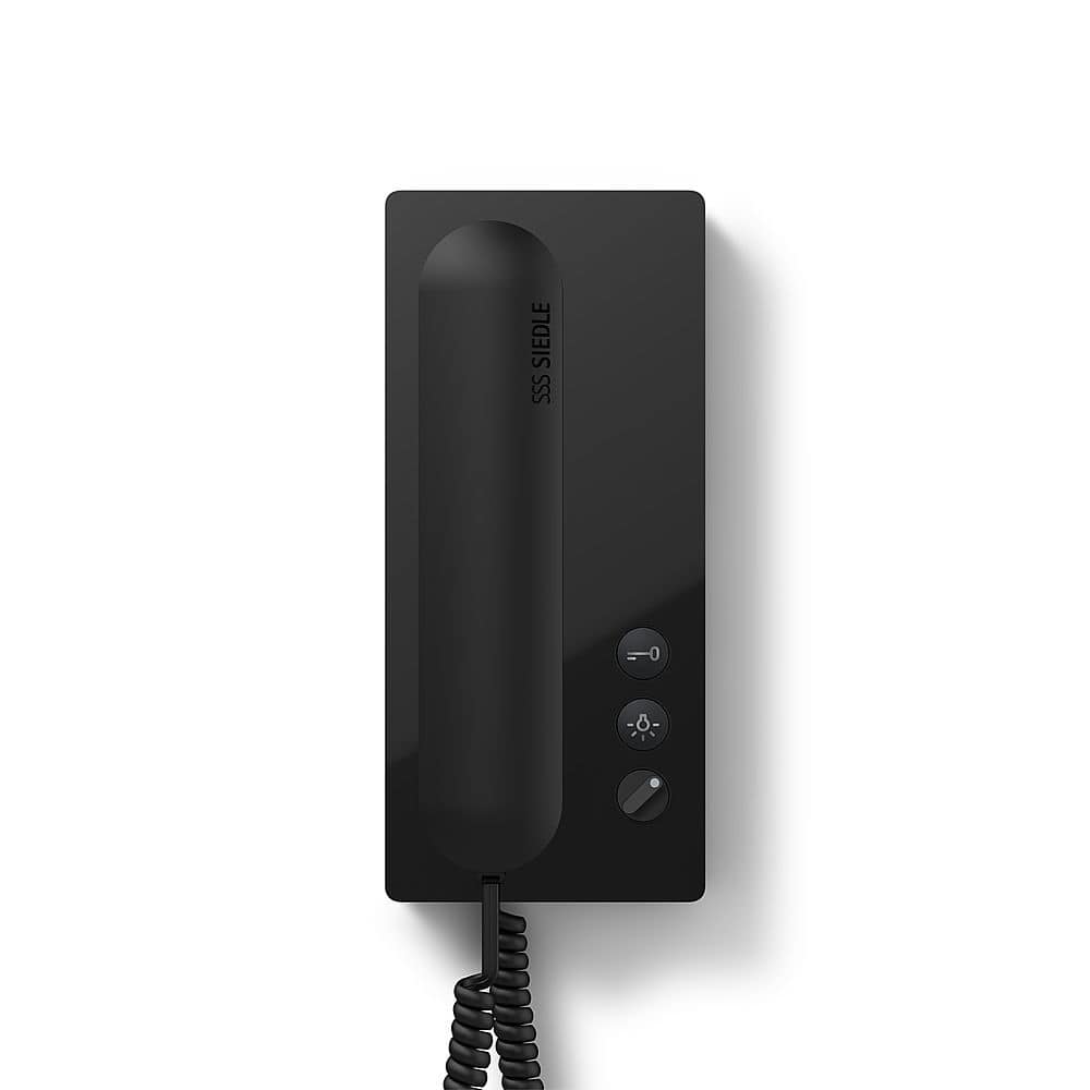 Siedle HTA 811-0 SH/S Haustelefon 6+n Technik, schwarz glänz.
