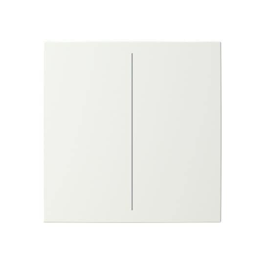 Busch-Jaeger LFW/A.2.55.11-914 Abdeckung 2-fach für Keypad 1- bis 4-fach, alpinweiß glänzend, Busch-balance SI, KNX