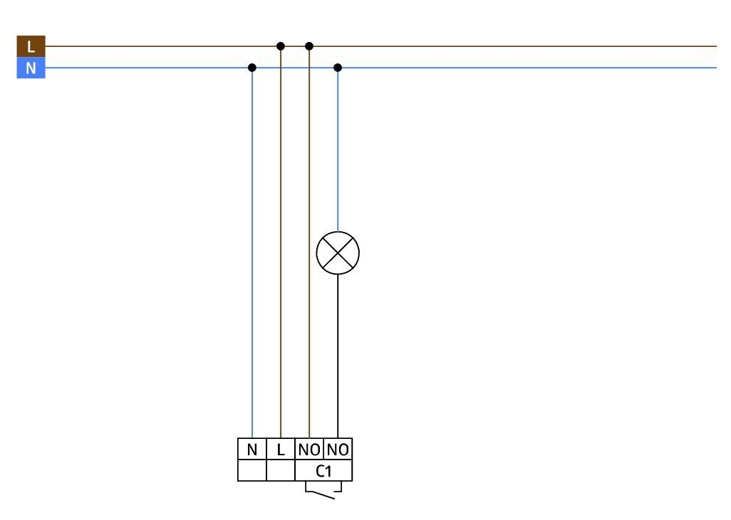 B.E.G. 92576 PD3N-1C-NO-PF-DE Bewegungsmelder Deckeneinbau, IP23, 10m, weiß matt