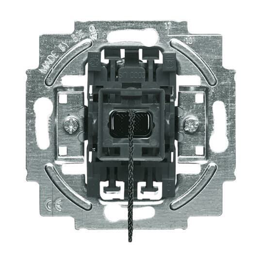 Busch-Jaeger 2020/01 US-101 Zugtaster-Einsatz, 1 Schließer mit 2 m Zugschnur, UP-Montagedosen und -Einsätze
