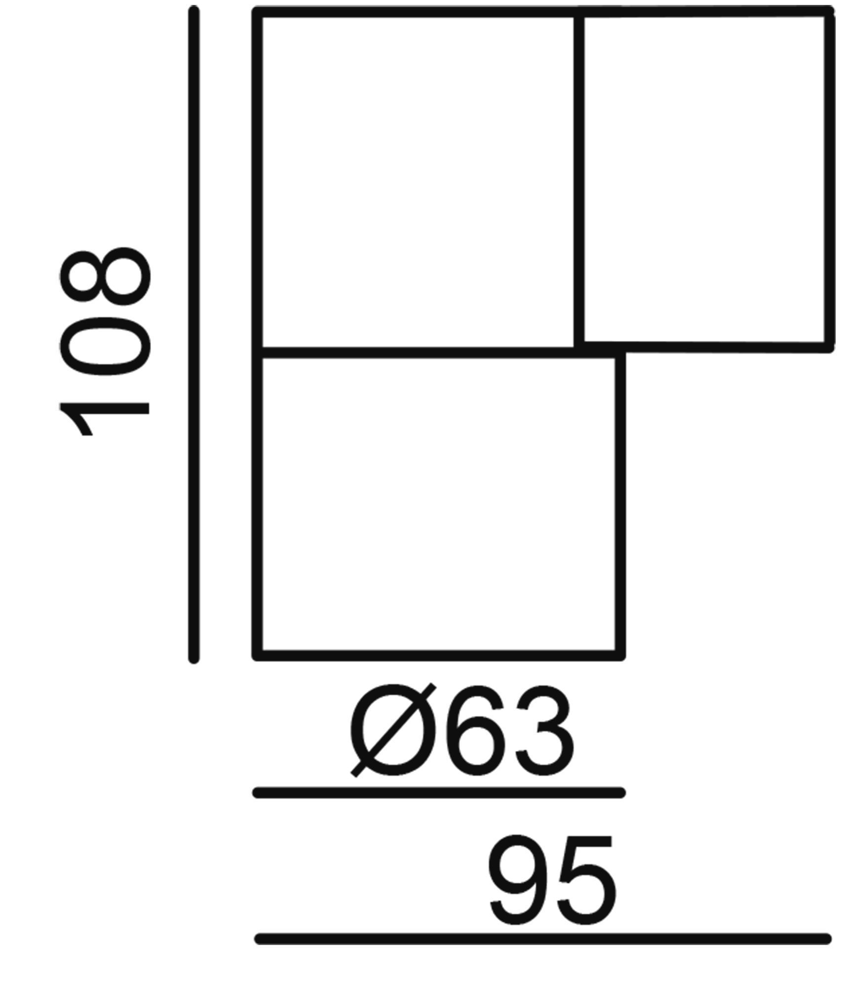 Deko-Light 731130 Wandaufbauleuchte, Achernar Down, GU10, 1x max. 50 W, schwarzgrau