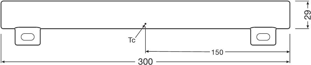 Ledvance 4099854232831 LEDinestra®, 190°, 3W, 275lm, 927, S14s, dimmbar