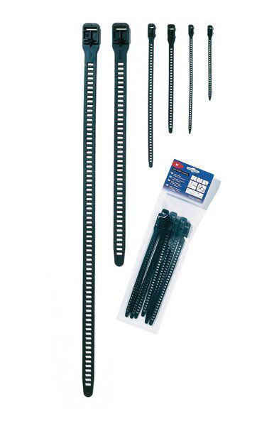 HellermannTyton 115-28898 Lösbarer Softbinder SOFTFIX XXL 880x28 mm, (1 Stk. = 1 VPE á 3 Stk.)