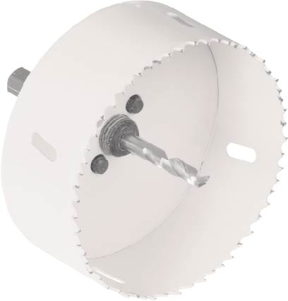 EVOline® 159909101000 Lochsäge mit Zentralbohrer Ø 83 mm für Square80