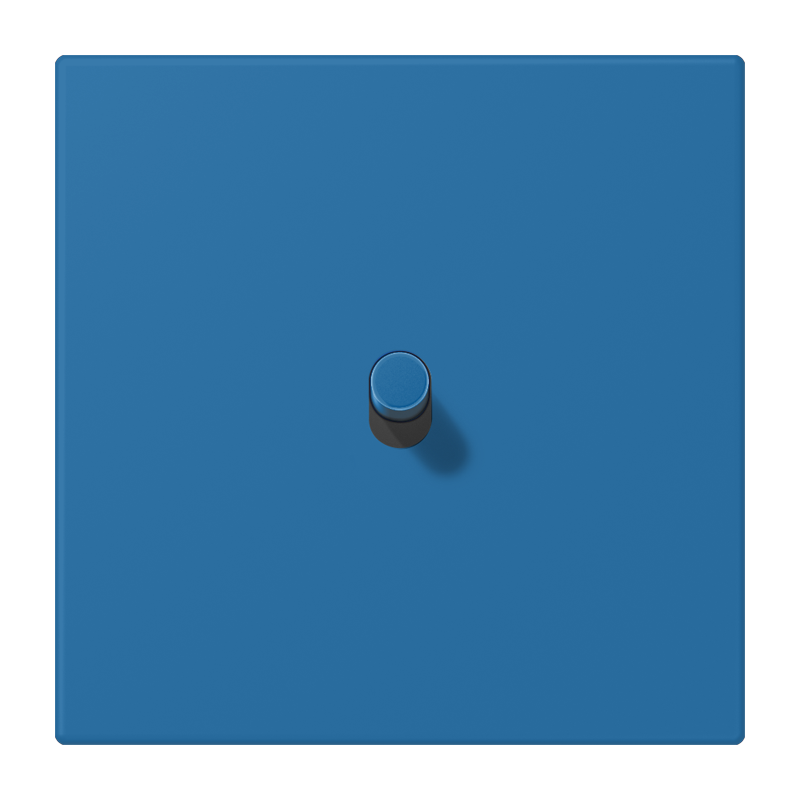 Jung LC12-0R0211 Abdeckung mit Kipphebel "Zylinder", 1 Kipphebel, bleu céruléen 31