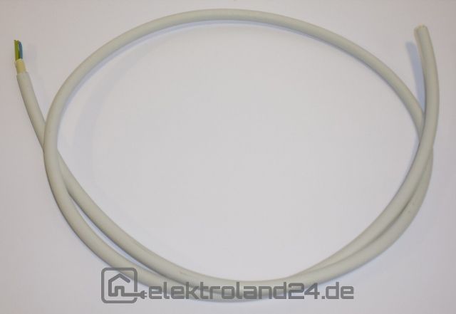 PVC-Mantelleitung NYM-O 4x16mm², Schnittware, grau