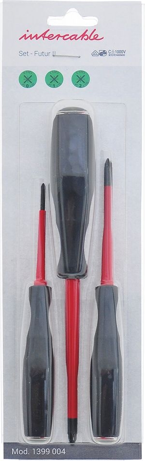 Intercable 101705 Schraubendreher-Set, Pozidriv