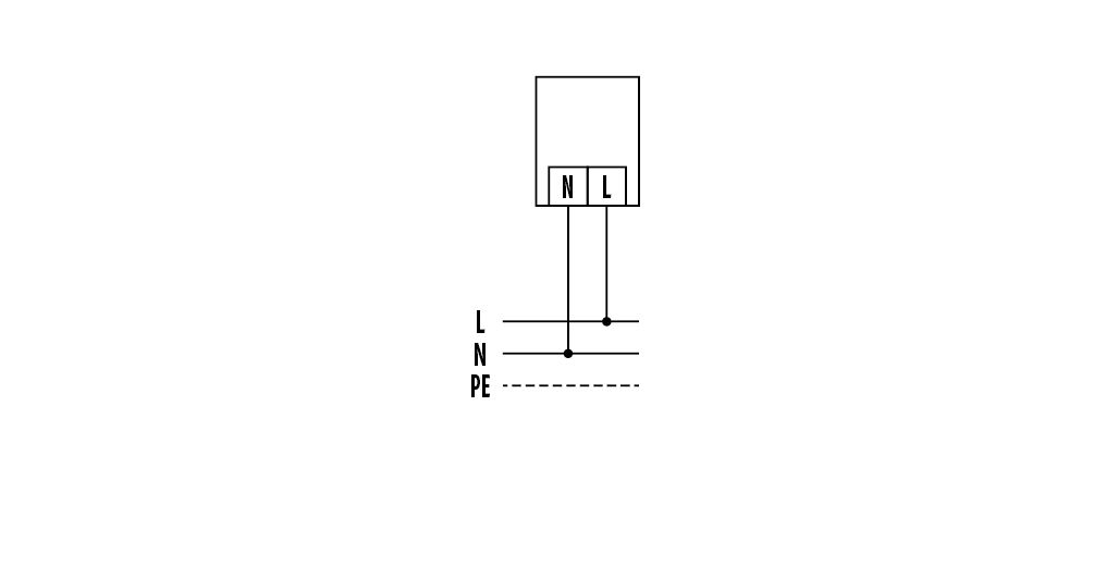 ESYLUX EN10077241 Einzelbatterie-Notleuchte zur Rettungswegkennzeichnung 24 m