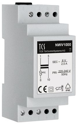 TCS NWV1000-0400 Transformator 8V