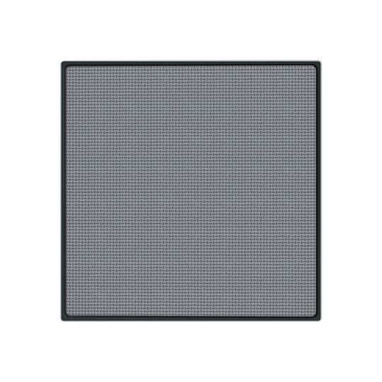 Busch-Jaeger 8253-45G Zentralscheibe für Einbau-Lautsprecher, schwarz matt, Busch-art linear