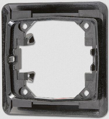 Jung CD90HP Halteplatte 1-fach, Serie CD/LS, schwarz