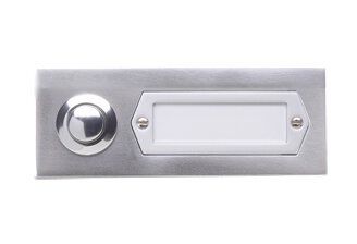 Grothe 55531 Klingeltaster einfach / Etagenplatte ETA 501 GA, Aufputzmontage