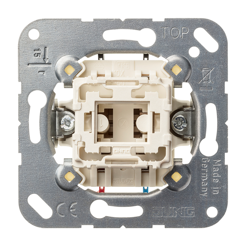 Jung 534 U Taster 1-pol. Schließer mit sep. Meldekontakten