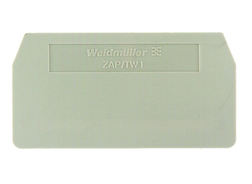 Weidmüller ZAP/TW 1 Abschlussplatte Trennwand Z-Reihe