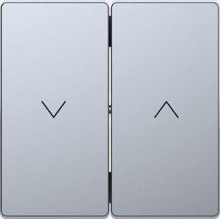 Merten MEG3855-6036 Wippe für Rollladenschalter und -taster, System Design, Edelstahl