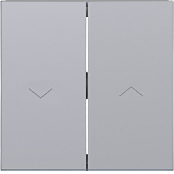 Hager WAW2001TA Wippe 2-fach mit Aufdruck Symbol 2x Pfeile, A.x/C.x, titan matt