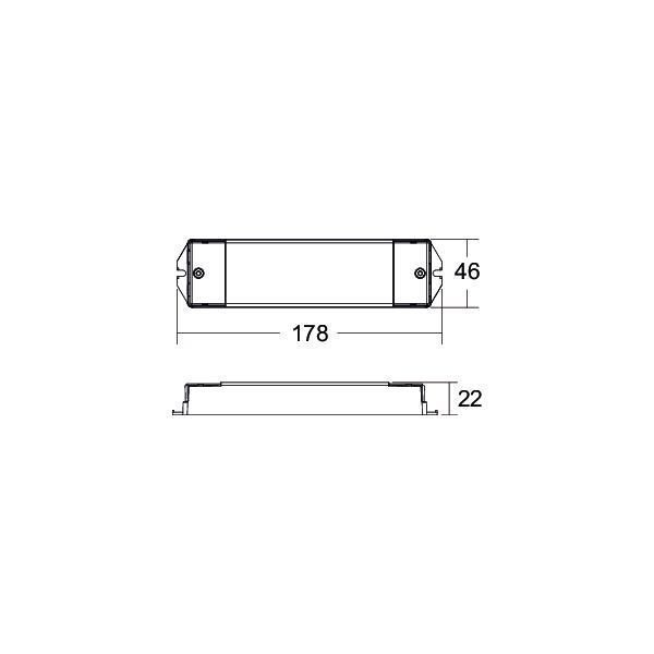 Brumberg 17821010 LED-Konverter 500 mA, 3-15 W, DALI DT8, dimmbar, TunableWhite