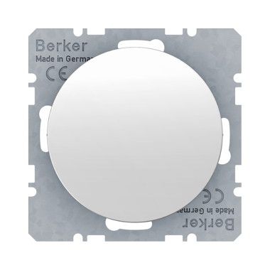 Berker 10092089 Blindverschluss mit Zentralstück, R.1/R.3, polarweiß glänzend