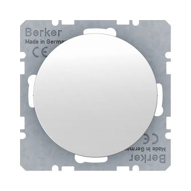 Berker 10092089 Blindverschluss mit Zentralstück, R.1/R.3, polarweiß glänzend