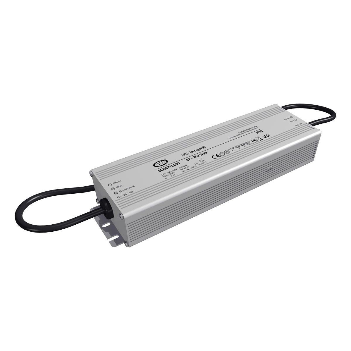 EVN SLD6712200 NG 12V/DC, 67-200W, IP67