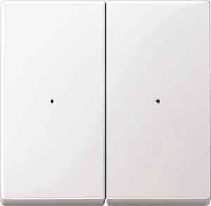 Merten 619219 Wippen für Tastermodul 2-fach, System M, polarweiß glänzend