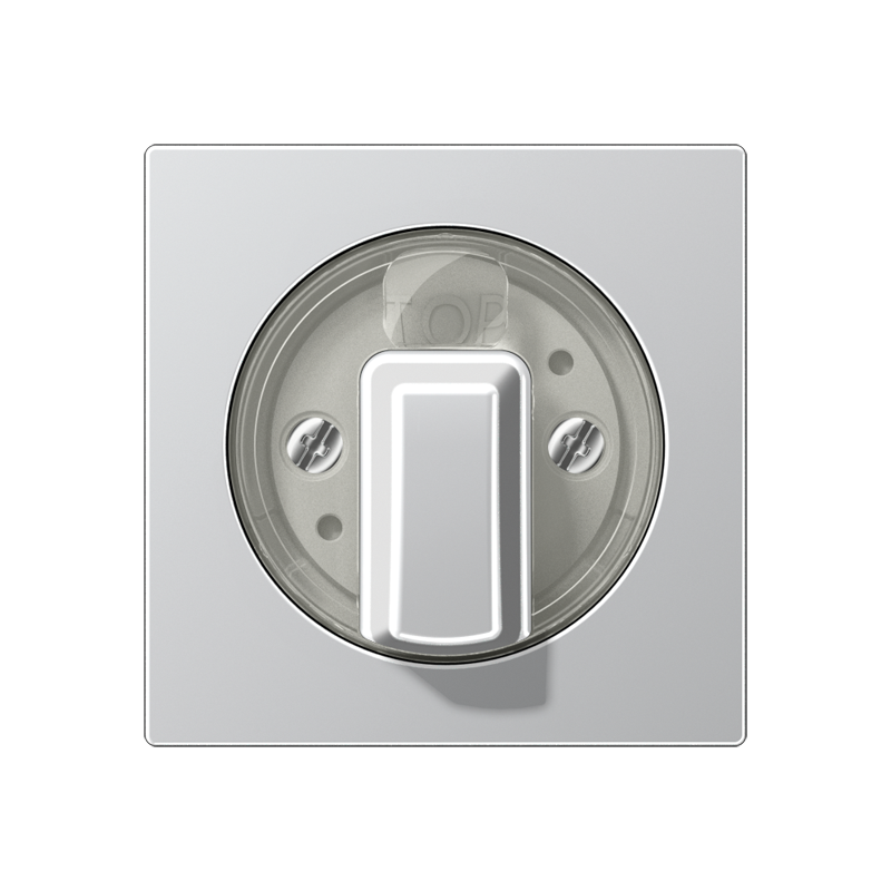 Jung A1541AL Abdeckung für Drehschalter, Duroplast lackiert, Serie A, aluminium