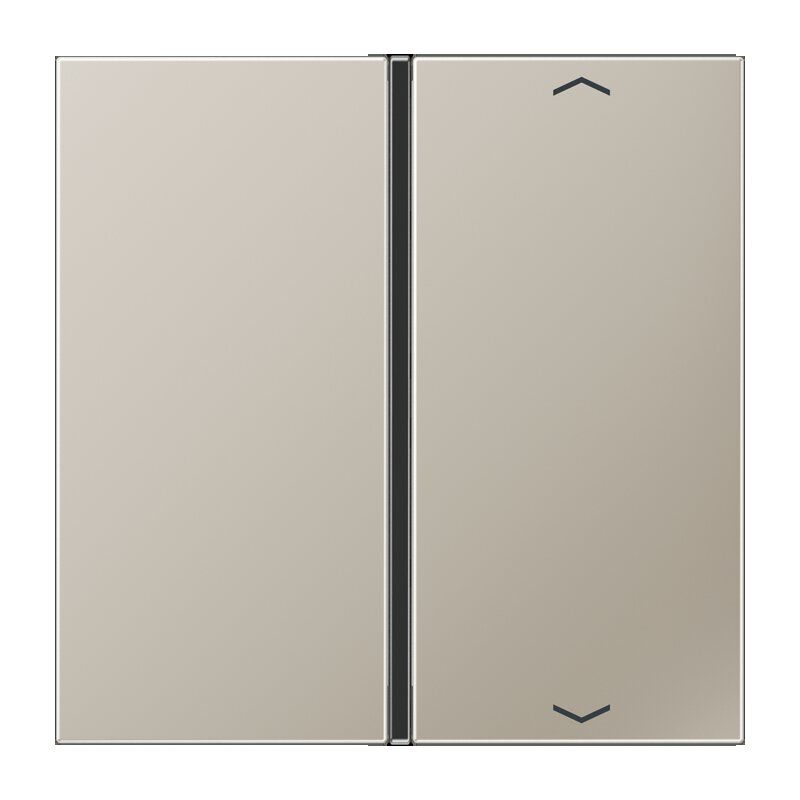 Jung ES2401TSAP Taste 1-fach, mit Pfeilsymbolen, F40, Serie LS, Edelstahl