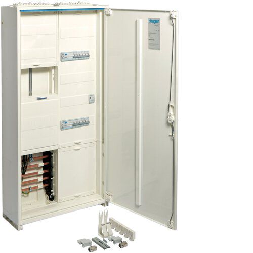 Hager ZB323T15D Zählerschrank 1 ZP 3-Punkt-Befestigung bestückt