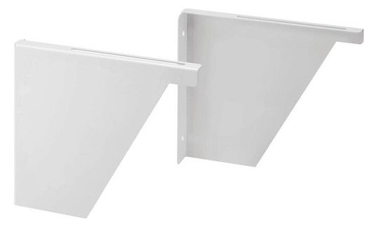 Helios 40067 KWL Yoga-WH Wandhalter zu KWL Yoga Set aus 2 Blechkonsolen