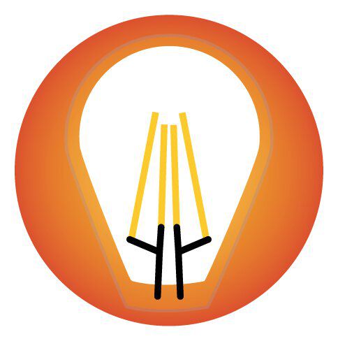 Megaman MM21077 Filament LED-Glühlampe 4,8W / 470lm, E27
