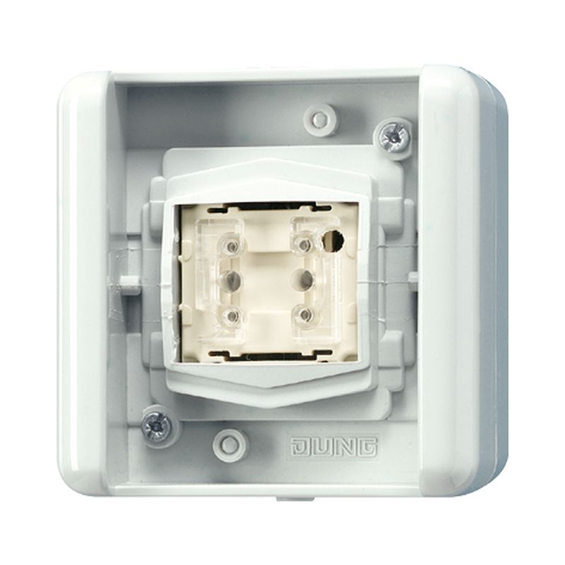 Jung 8471.01LEDW KNX Taster BA – Tasterstellung – 1-fach, WG 800