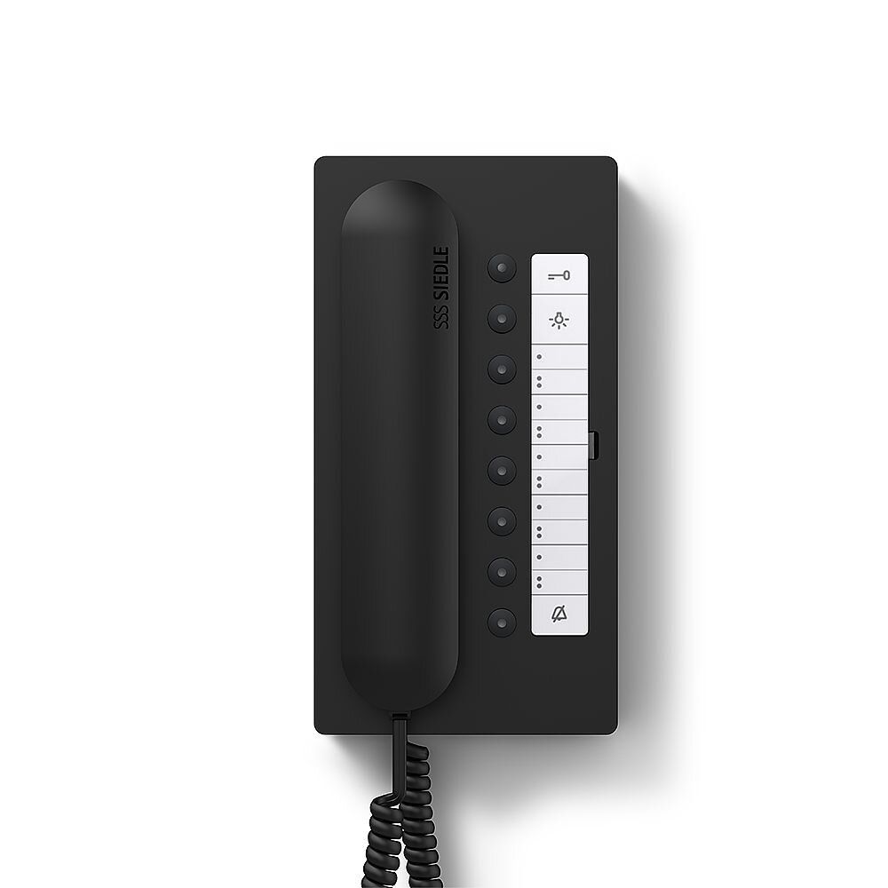 Siedle BTC 850-02 S Haustelefon Comfort, schwarz
