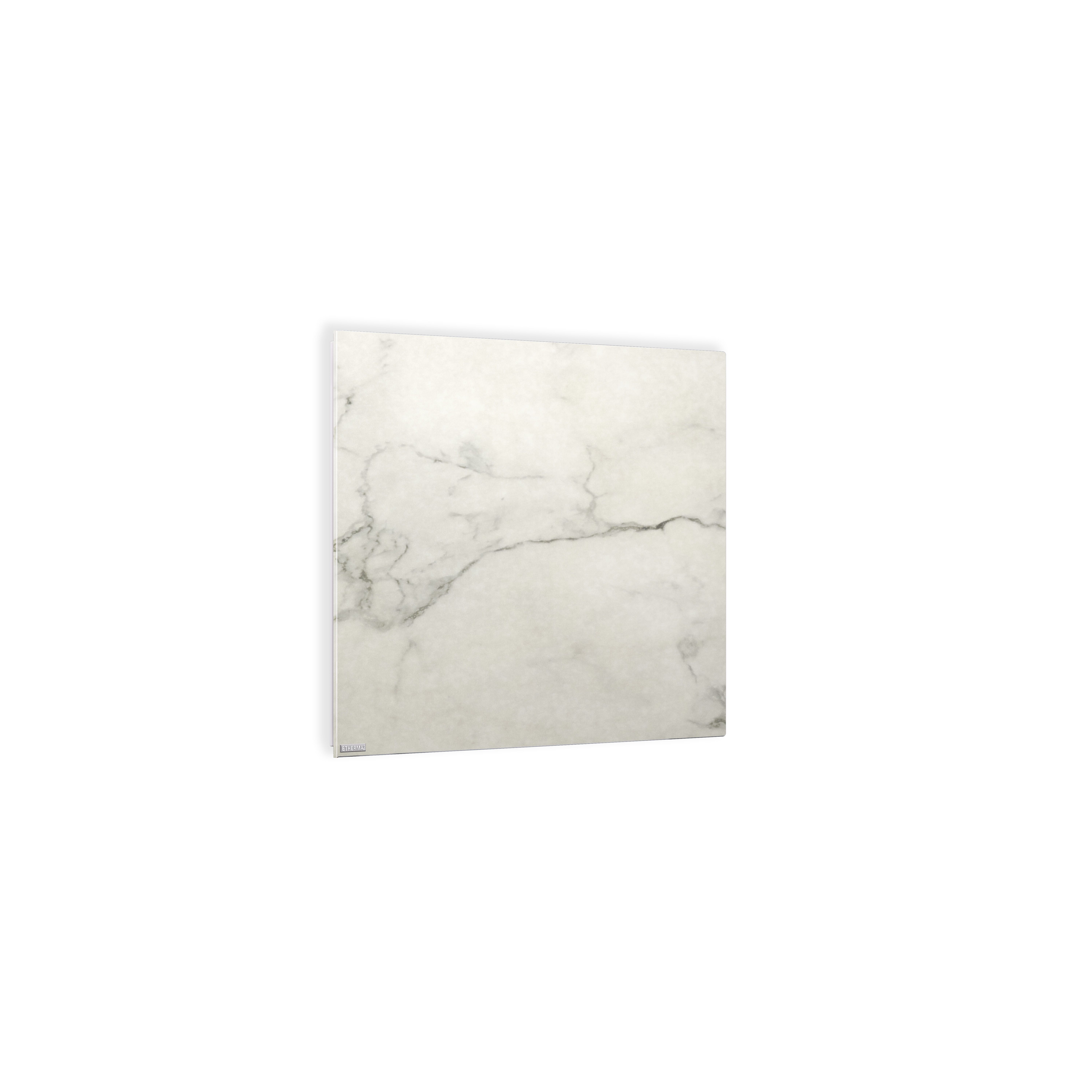 Etherma 39695 Infrarotheizung LAVA 2.0, Keramik Calacatta, 90x63cm, 500W, 230V