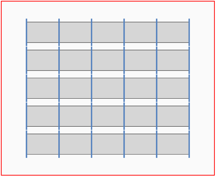 K2 E24-PV-SET3-UKF-25-S Unterkonstruktions-Set Flachdach Süd für 25 Module (ca. 10-11 kWp)